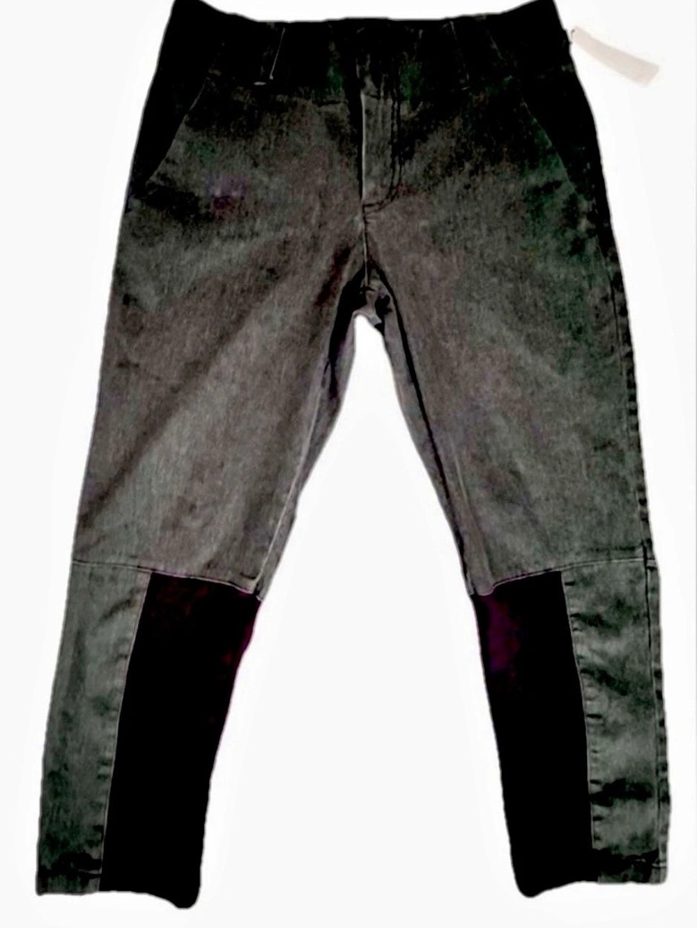 Alice + Olivia Black Denim Cropped Riding Pants Rare
Sample Piece - Size 10